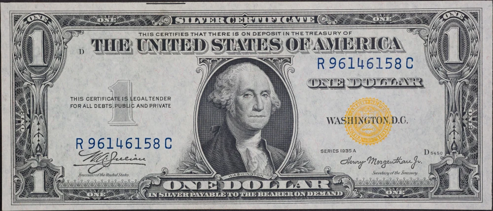 Choice AU-58 1935-A North Africa $1