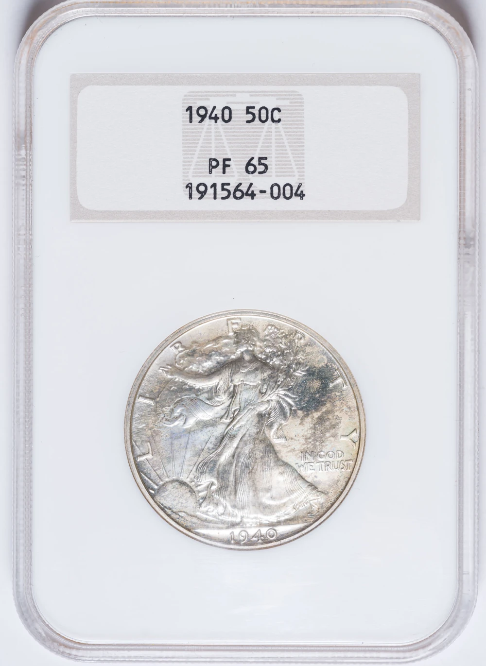 NGC Proof-65 1940 Half Dollar