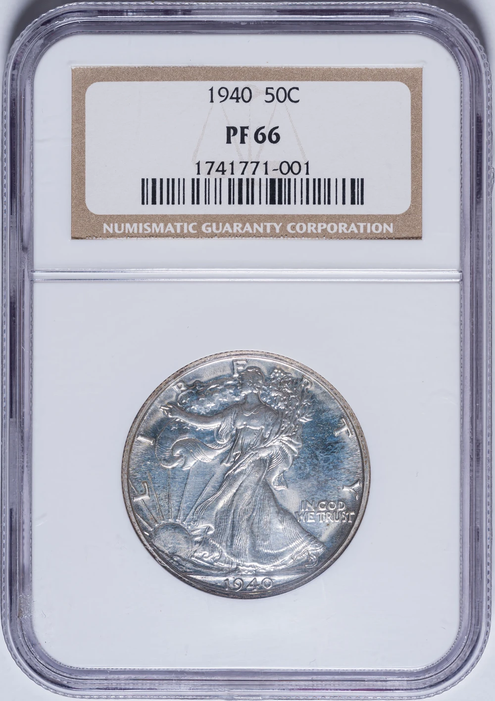 NGC Proof-66 1940 Half Dollar