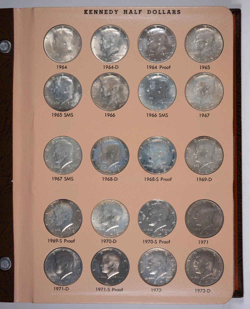 Complete 1964-2011 Kennedy Half Dollar Set