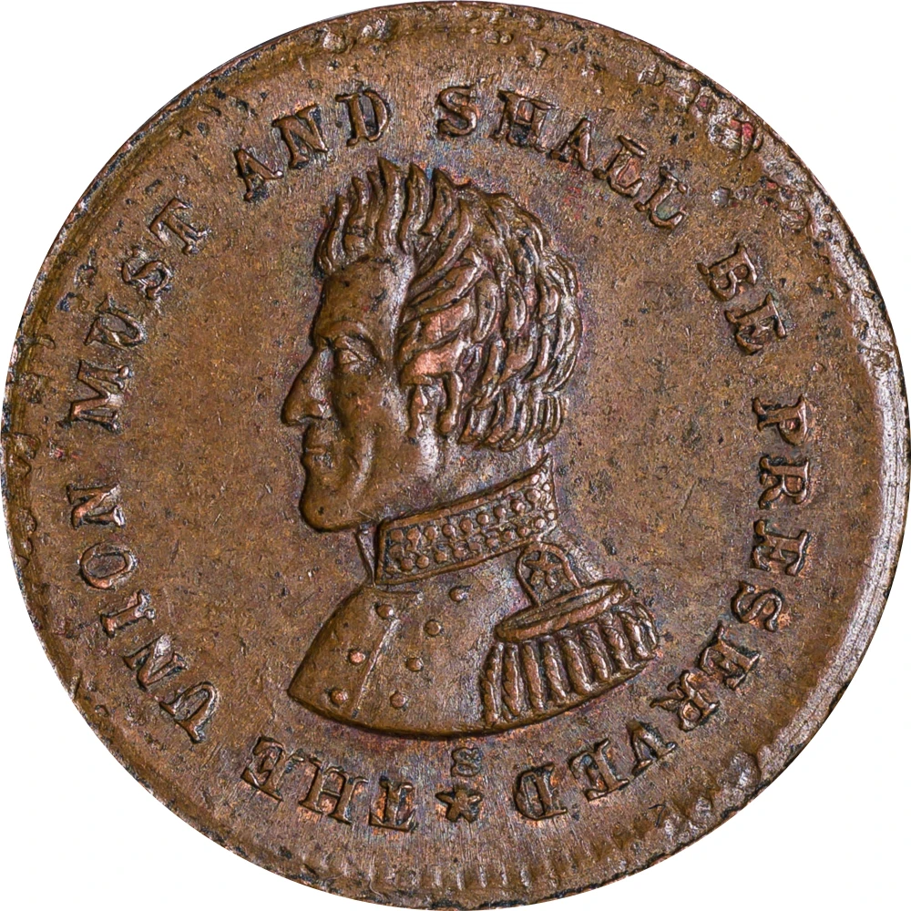 MS-60 BN 1863 Patriotic Civil War Token