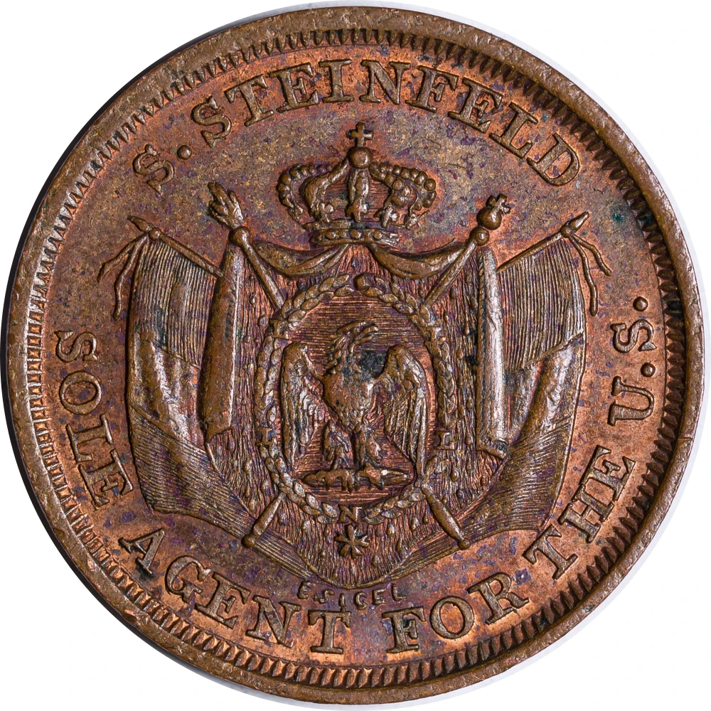 MS-62 BN Undated Store Card Civil War Token