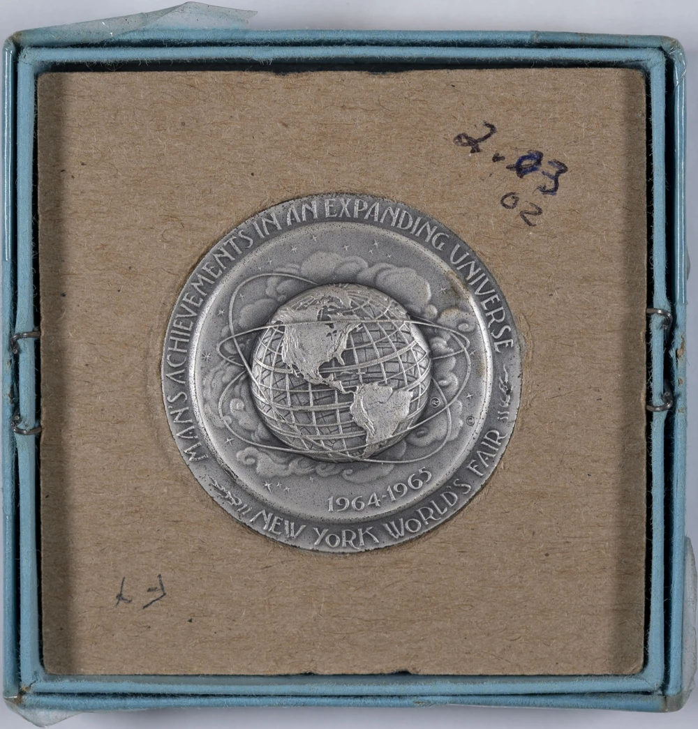 1964 New York World's Fair Silver Medal