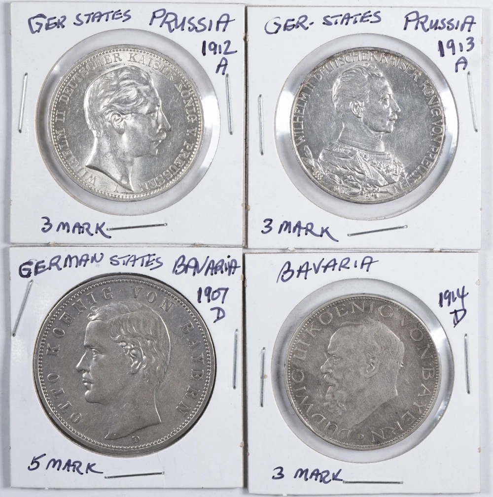 German States. Silver Quartet