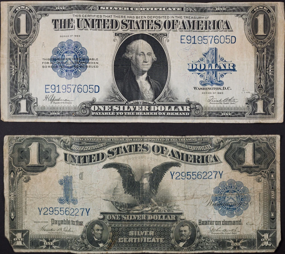 Pair of Horse Blanket $1 Notes