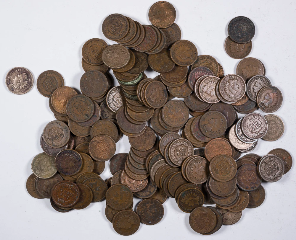 Hoard of Average Circulated Indian Cents