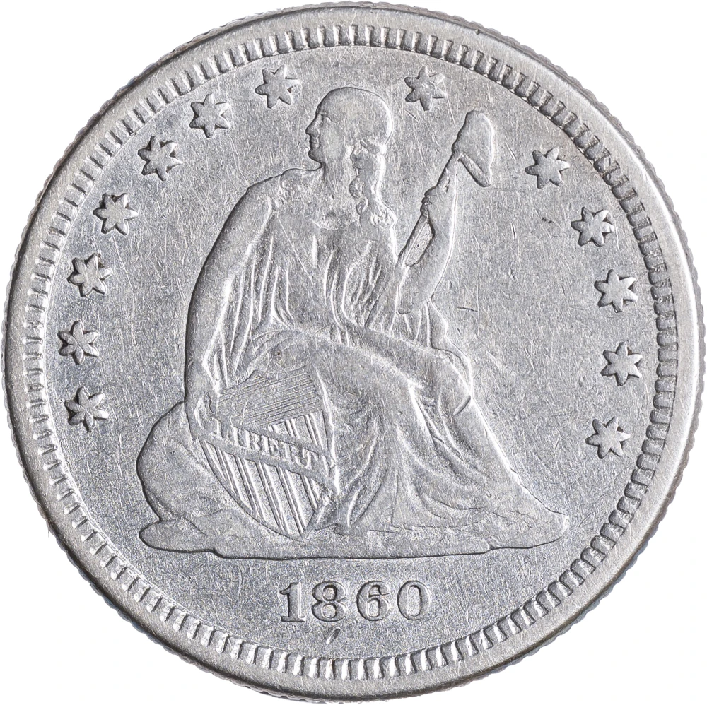 EF-40 1860 Seated Quarter