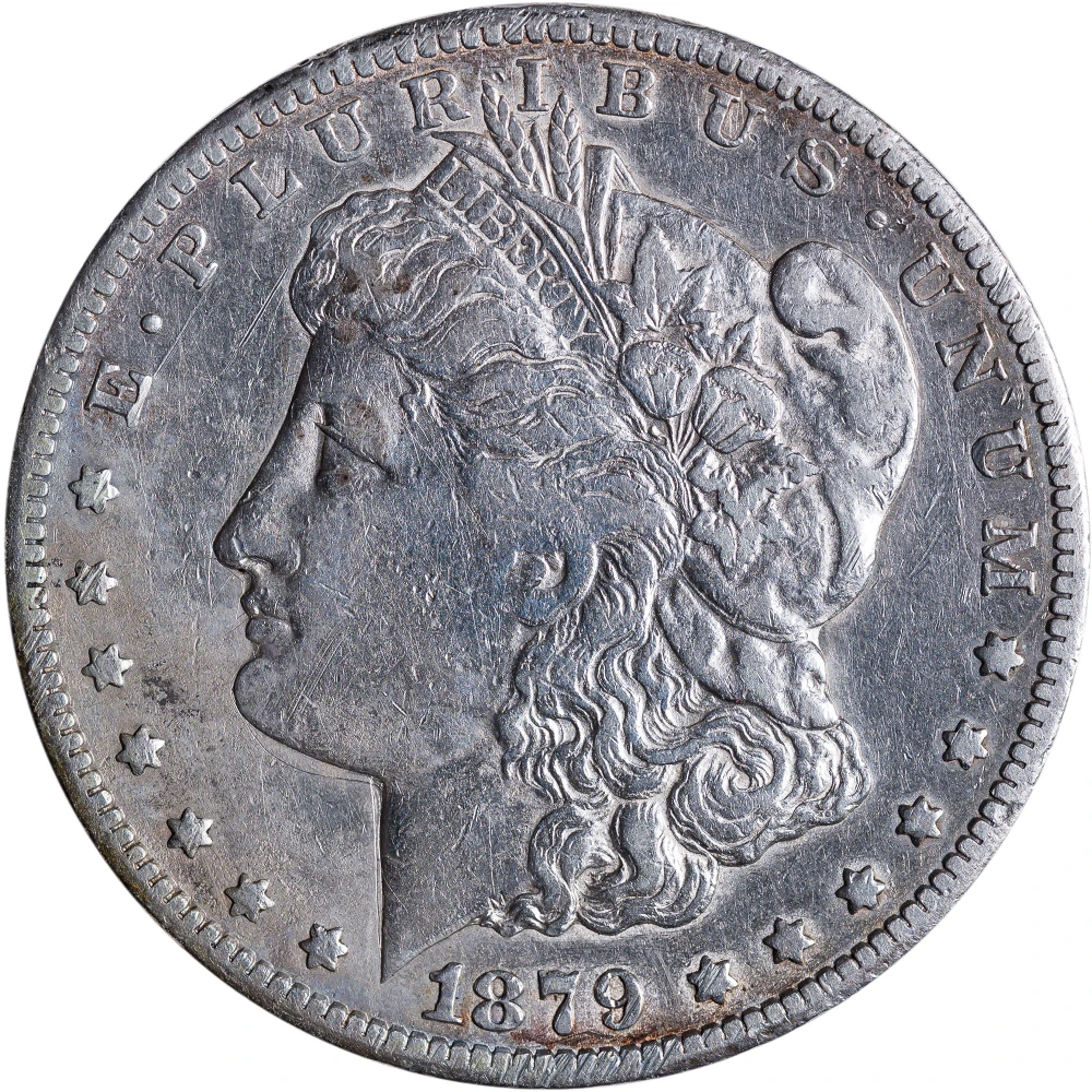VF-35 Details 1879-CC Morgan Dollar