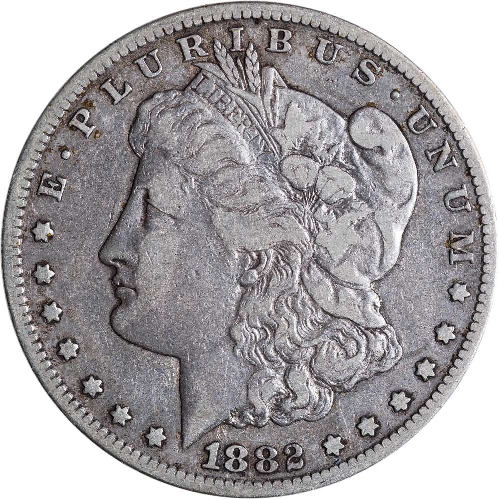 VF-20 1882-CC Morgan Dollar