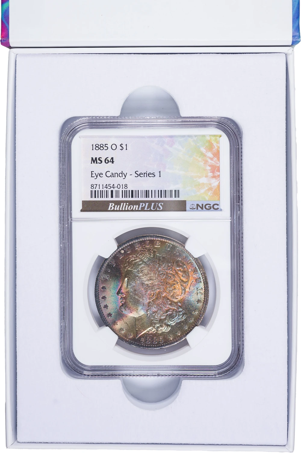 NGC MS-64 1885-O Morgan Dollar Eye Candy