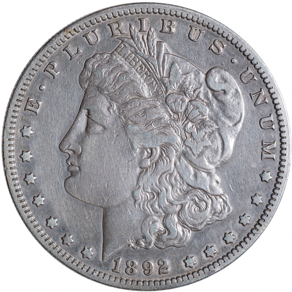 VF-35 1892-S Morgan Dollar