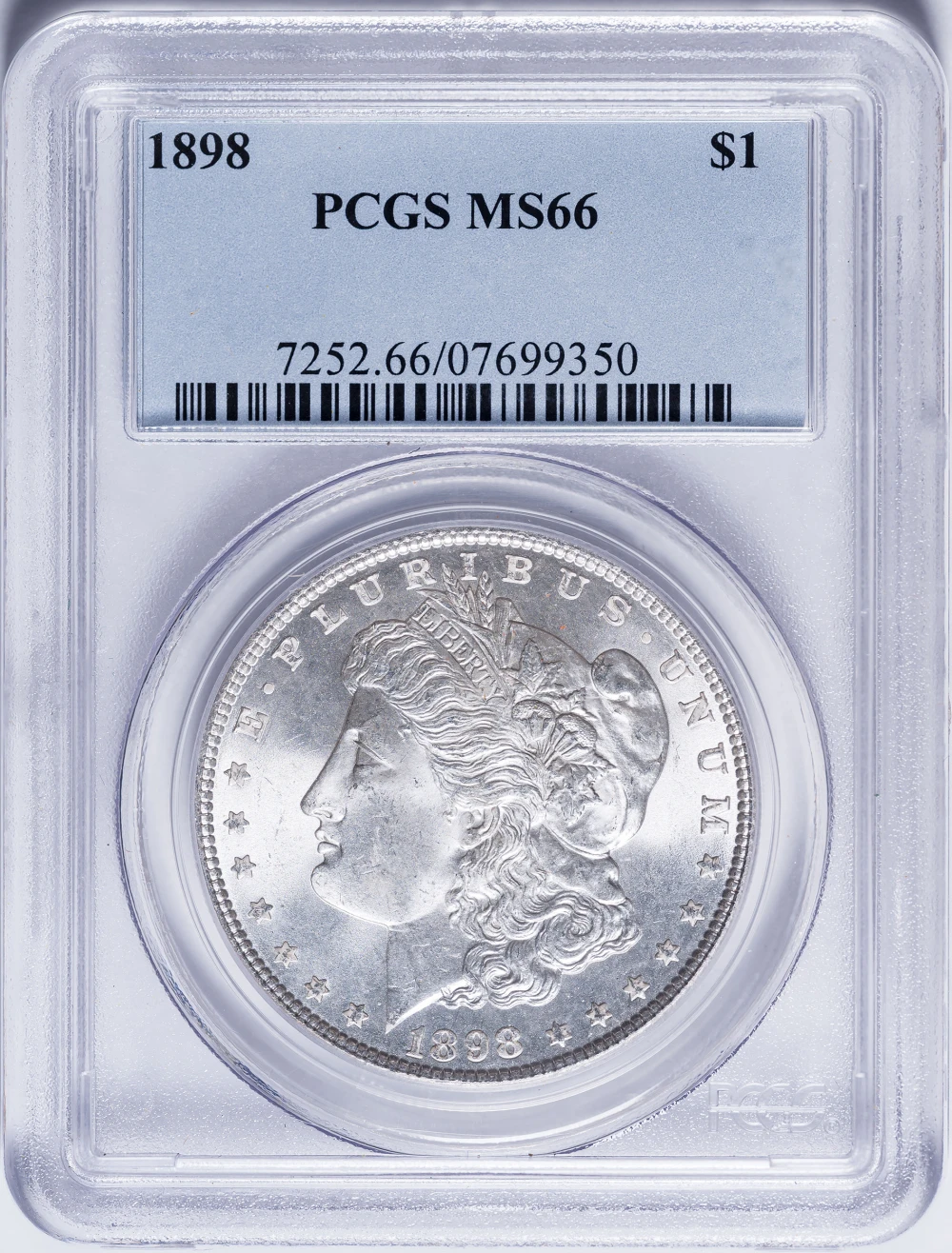 PCGS MS-66 1898 Morgan Dollar