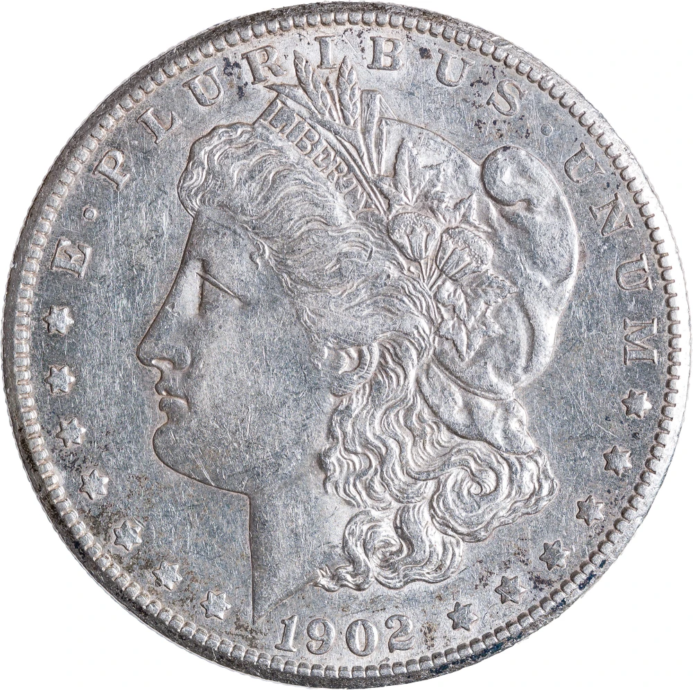 AU-50+ 1902-S Morgan Dollar