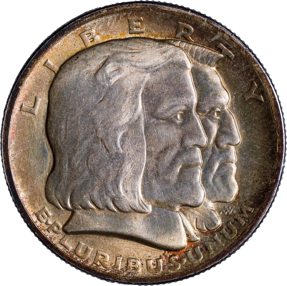 Choice BU-63 1936 Long Island Half Dollar