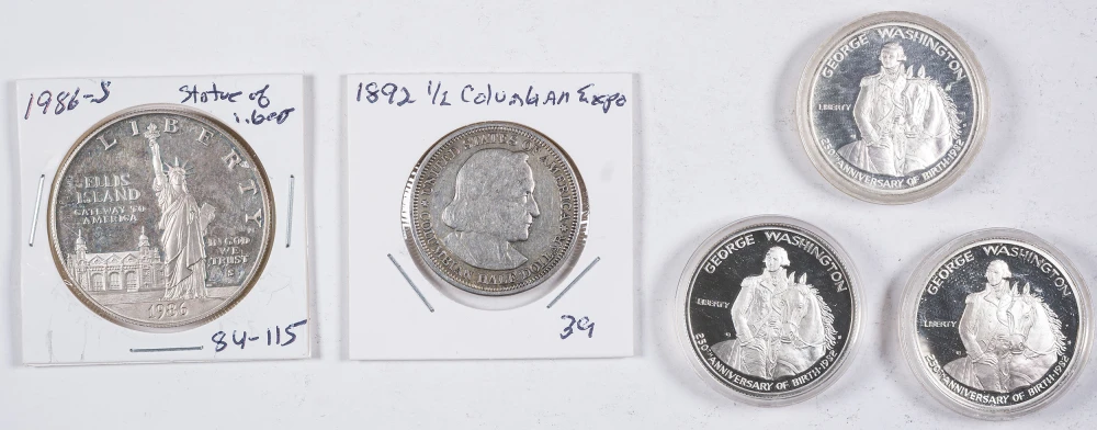 Commemorative Coins Quintet