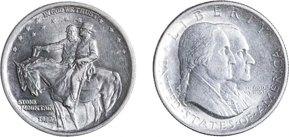 Popular Commemorative Half Dollar Pair