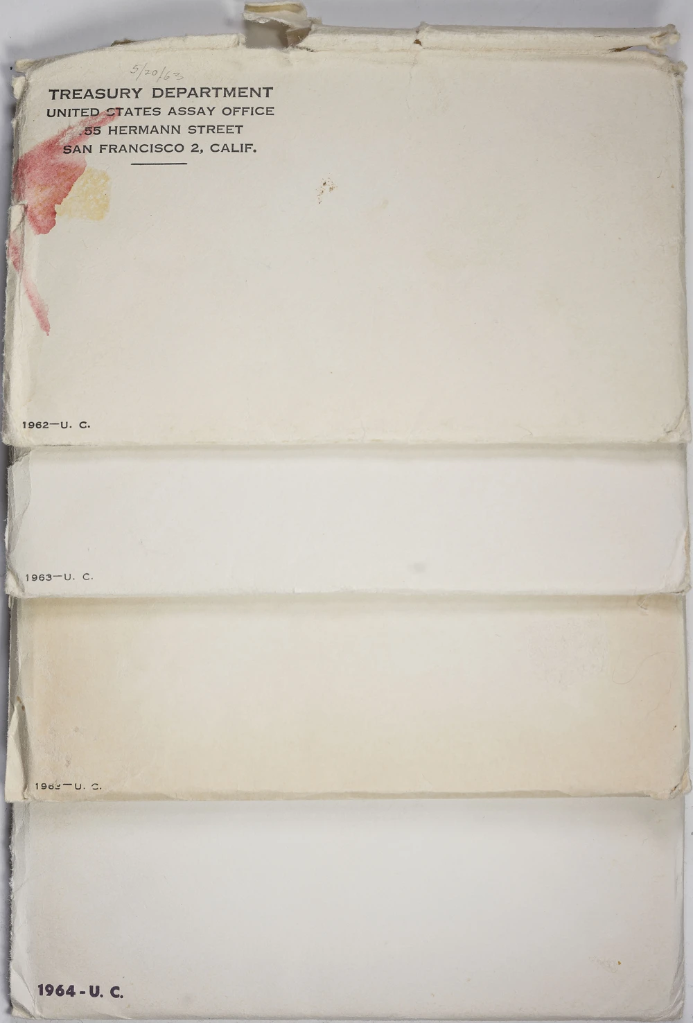 1962-64 Mint Set Quartet
