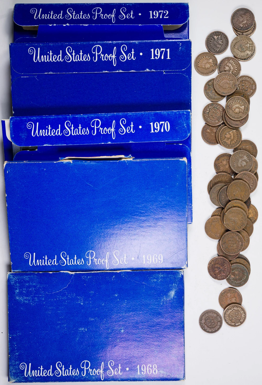 Indian Cents Meet Proof Sets