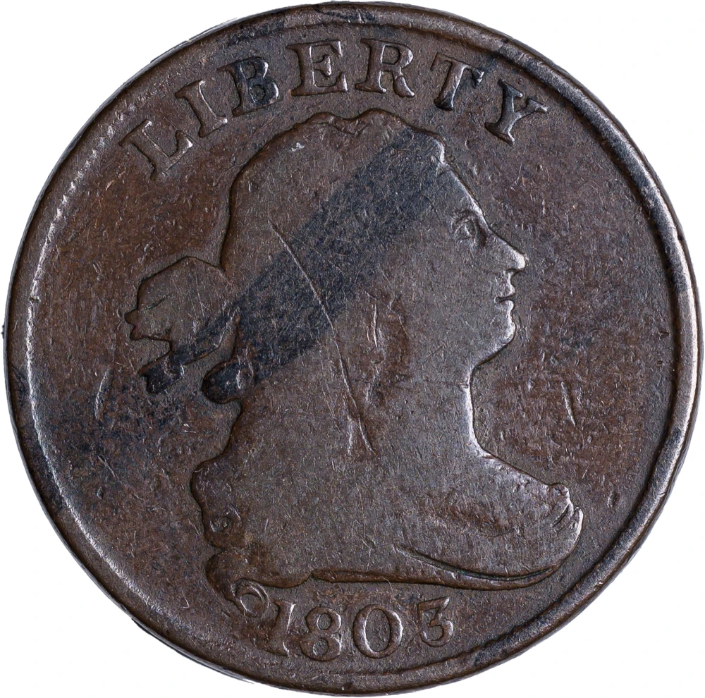 VG-8 1803 Half Cent