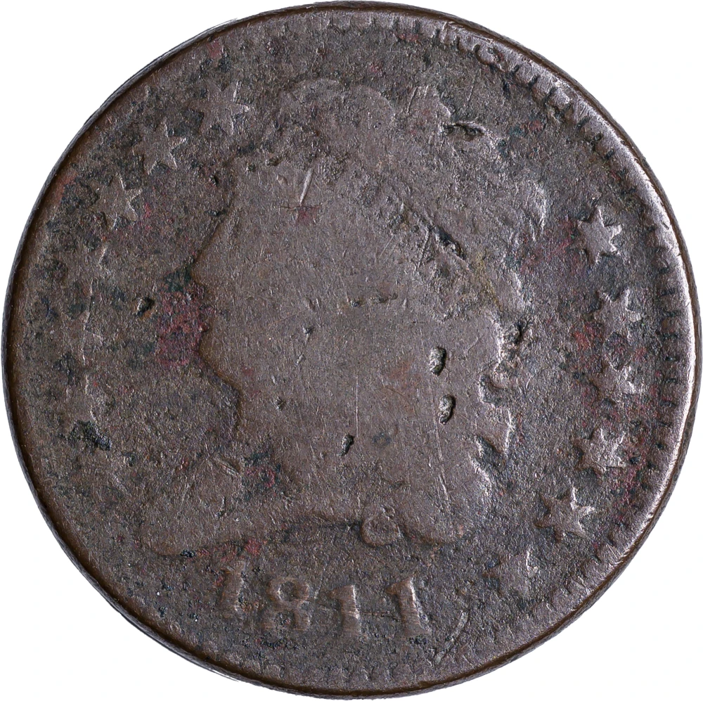 Good/AG 1811 Half Cent