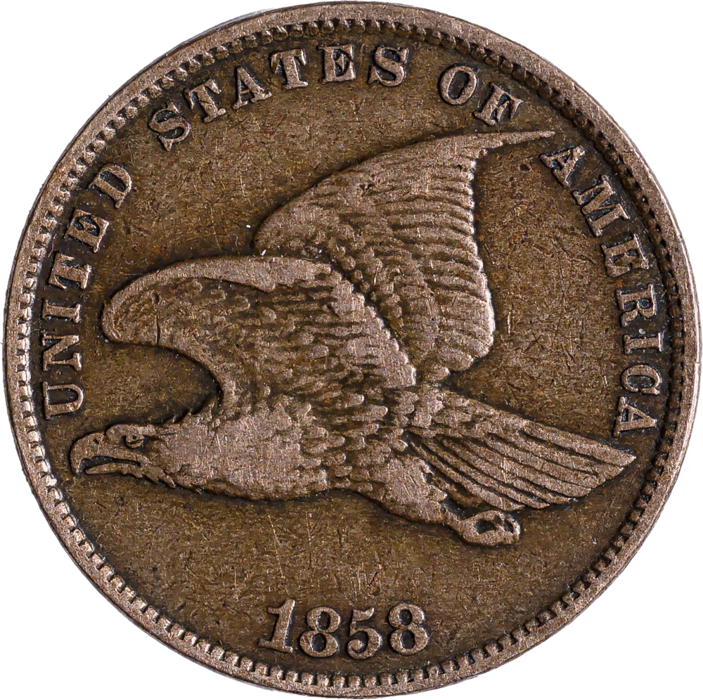 VF-30 1858 Flying Eagle Cent
