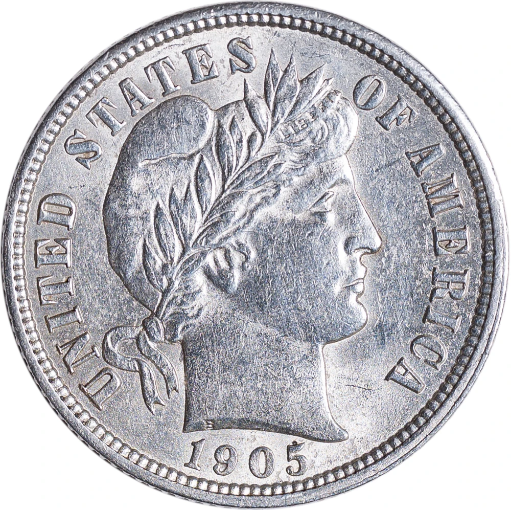 BU-60 1905 Barber Dime