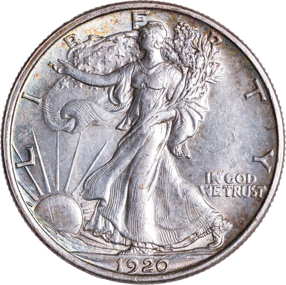 BU-60 1920 Half Dollar