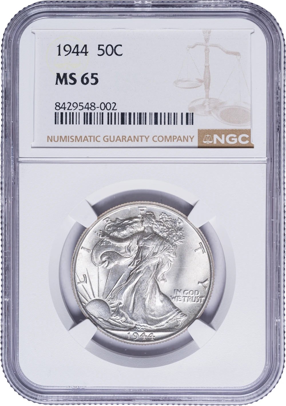NGC MS-65 1944 Half Dollar