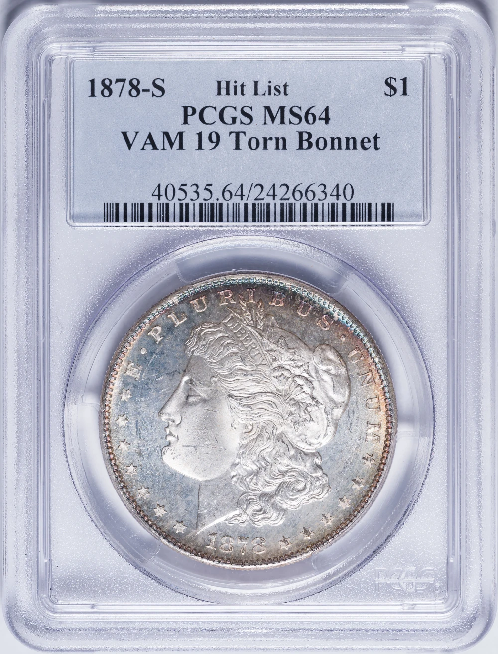 PCGS MS-64 1878-S Morgan Dollar