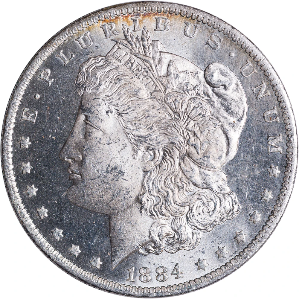 Choice BU-63 PL 1884-O Morgan Dollar