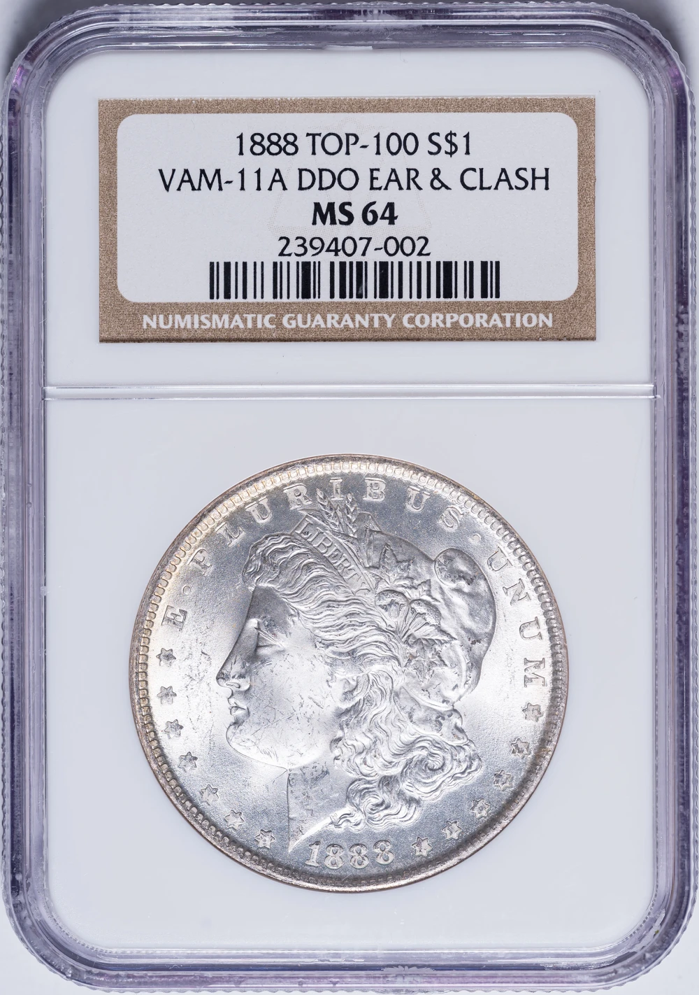 NGC MS-64 1888 Morgan Dollar