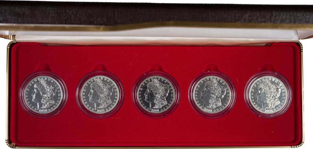 5 Different Morgan Dollars