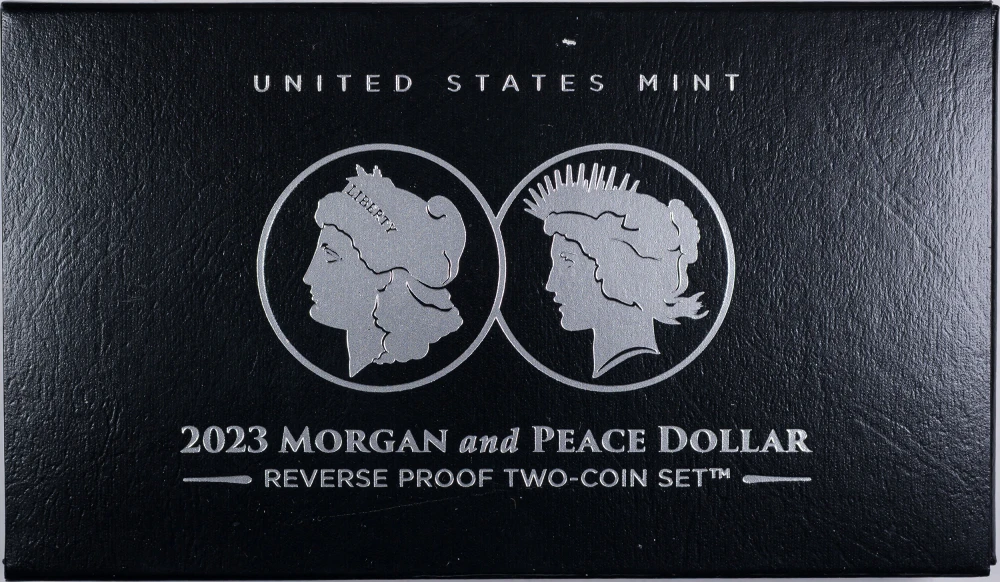 2023 Morgan And Peace Dollar Reverse Proof Set