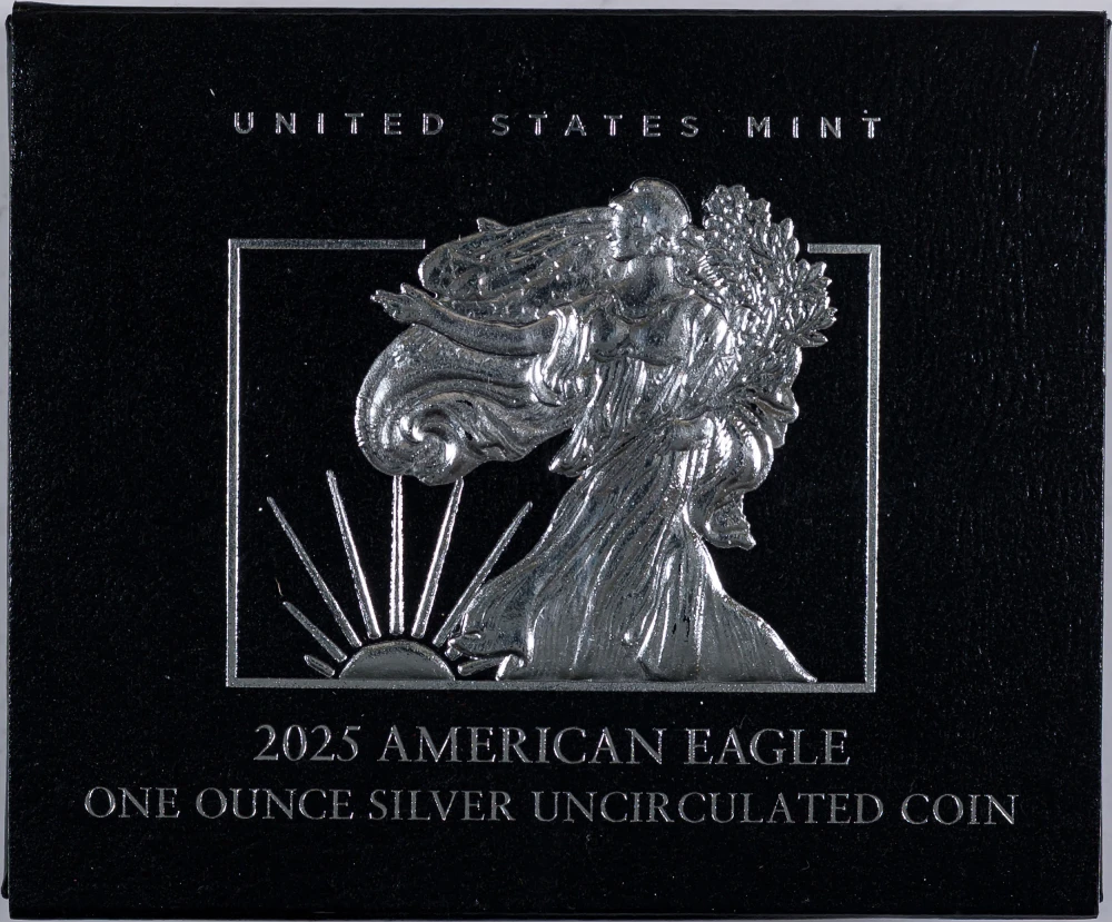 UNC 2025 Silver Eagle