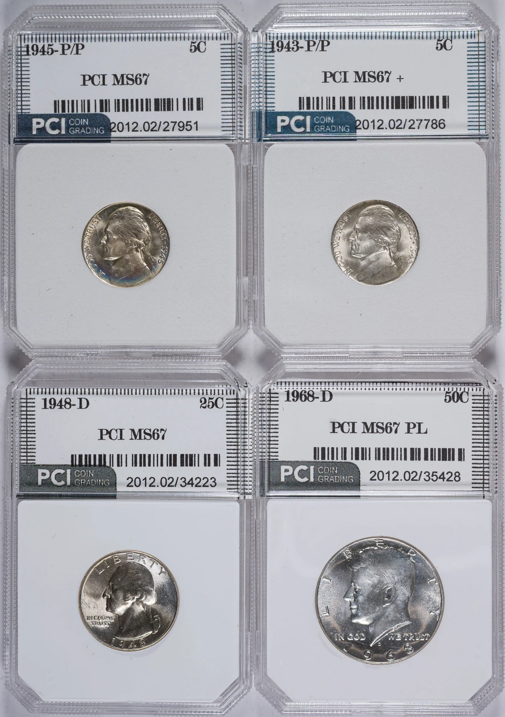 PCI-Certified Type Quartet