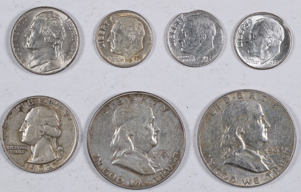 Silver Variety/Error Lot
