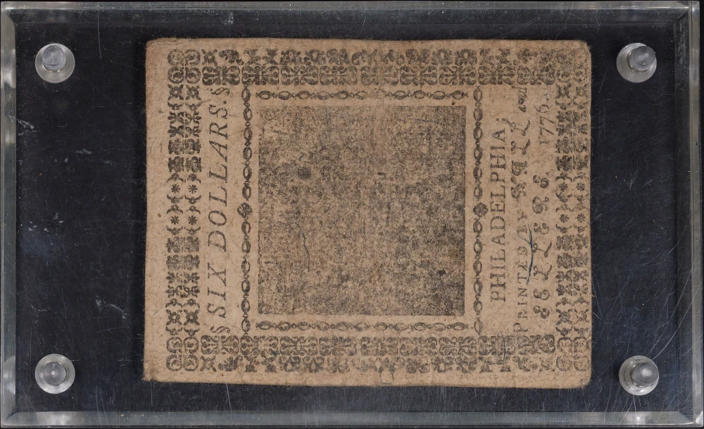 VF 1776 $ Continental Currency