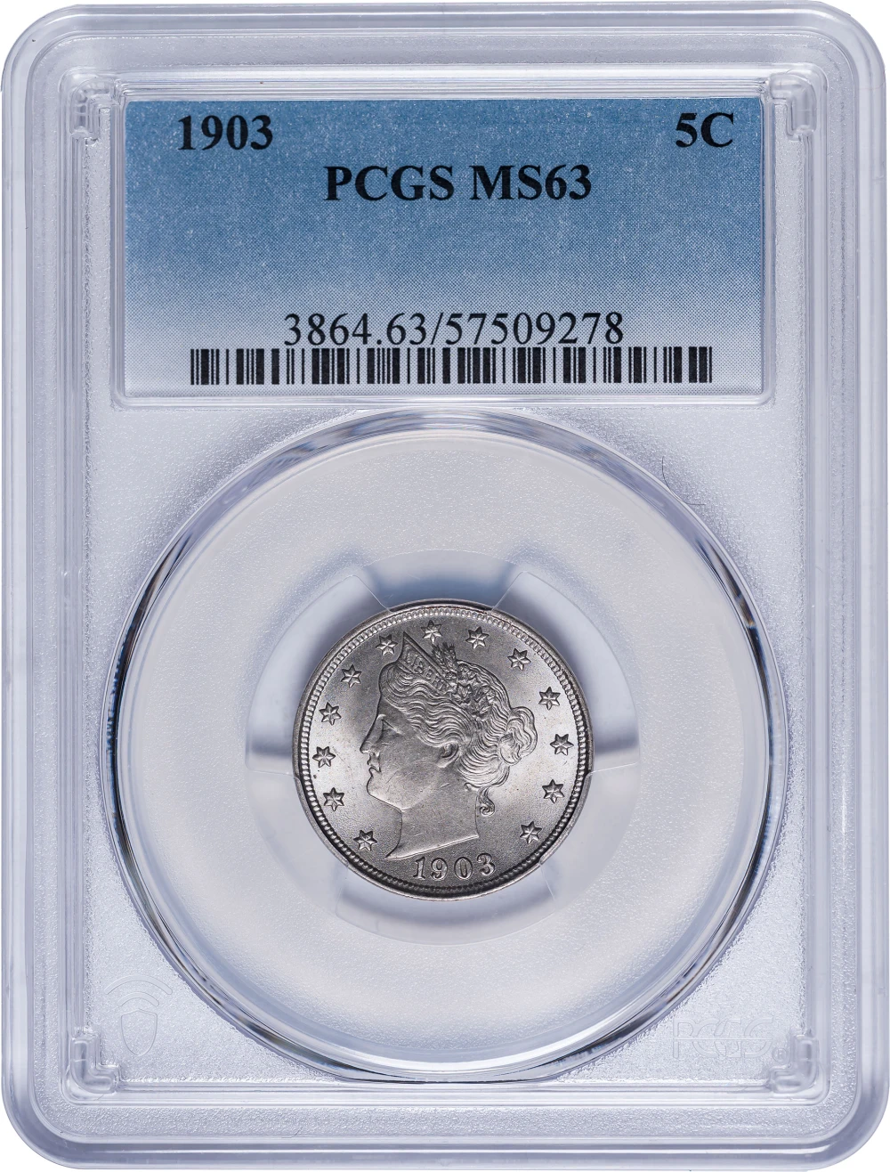 PCGS MS-63 1903 Liberty Nickel