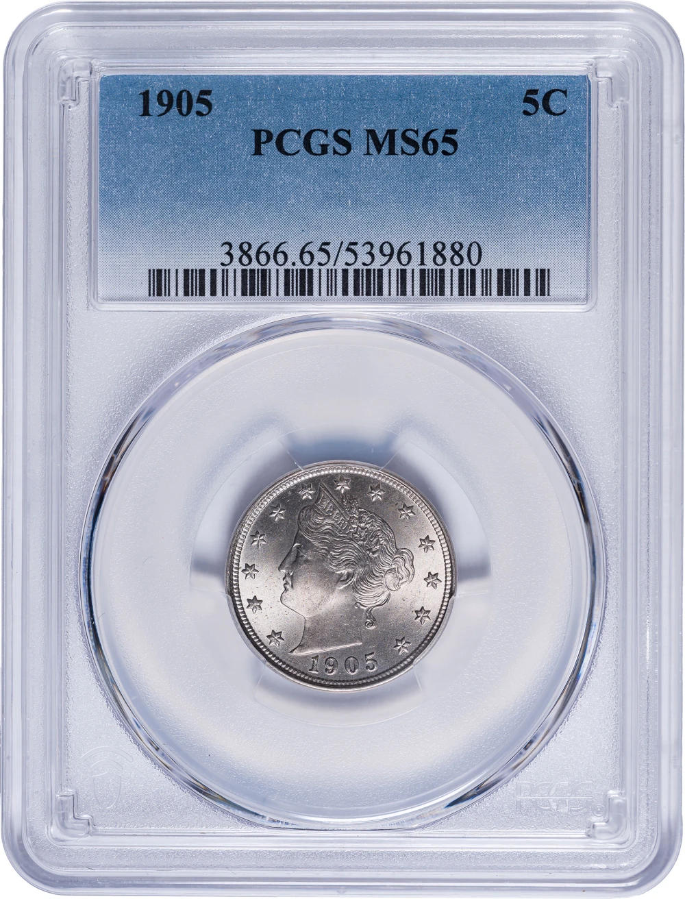 PCGS MS-65 1905 Liberty Nickel