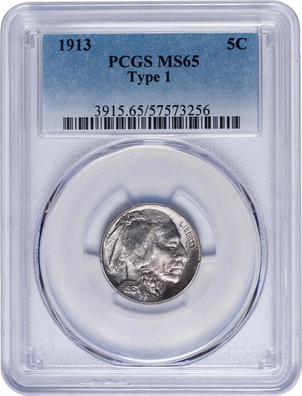 PCGS MS-65 1913 TI Buffalo Nickel