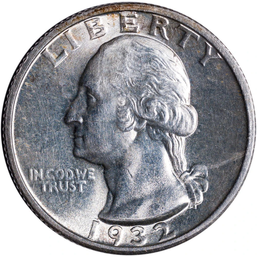 BU-60 1932-S Washington Quarter