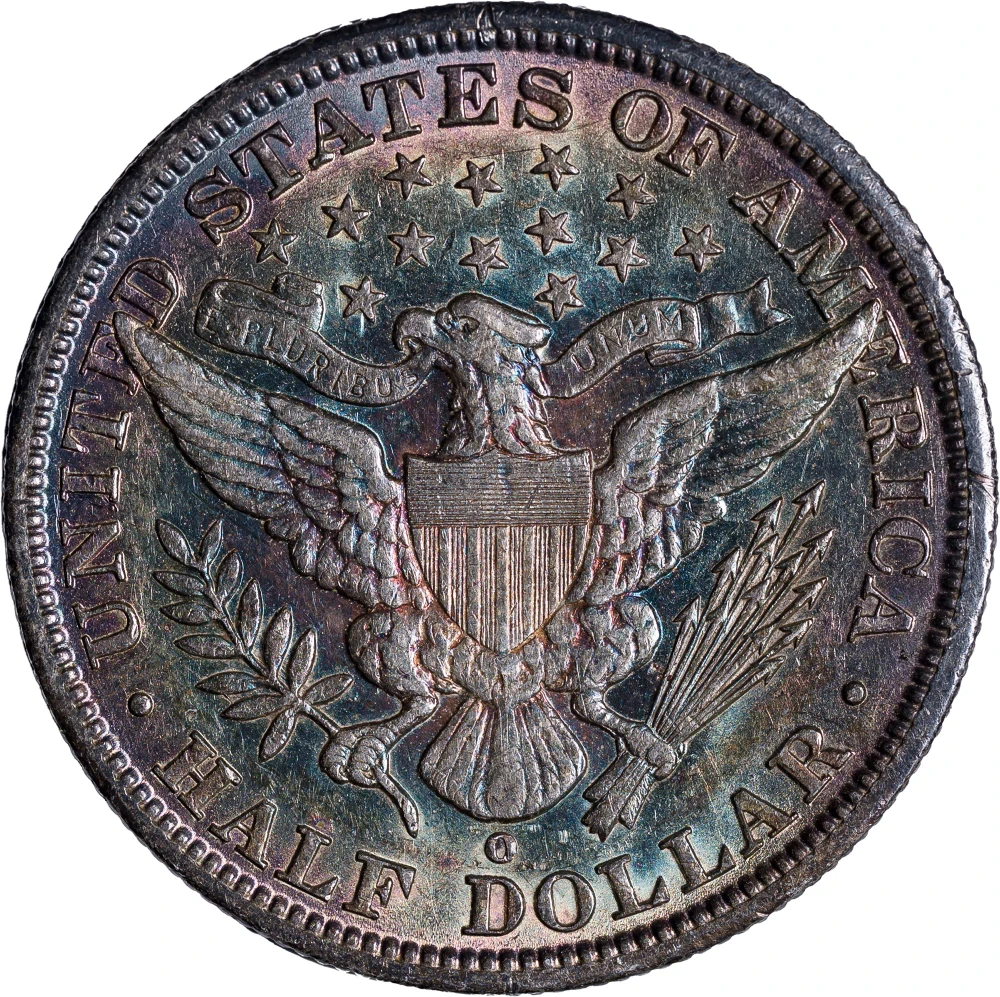 AU-50 1894-O Barber Half Dollar