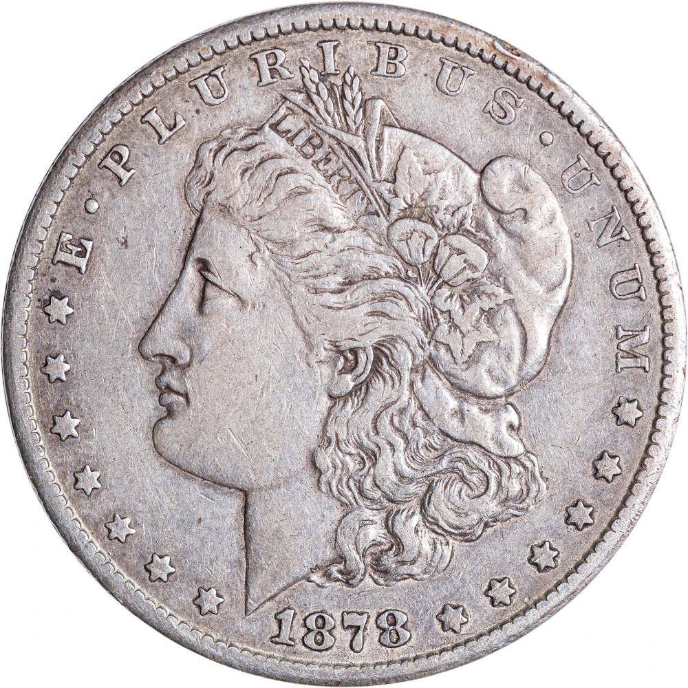 VF-20 1878-CC Morgan Dollar