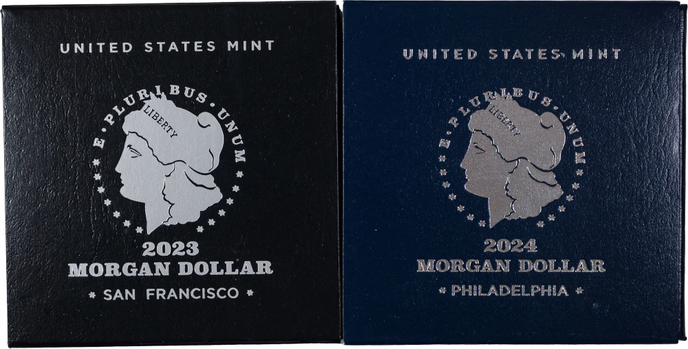 2023 & 2024 Morgan Dollar Pair