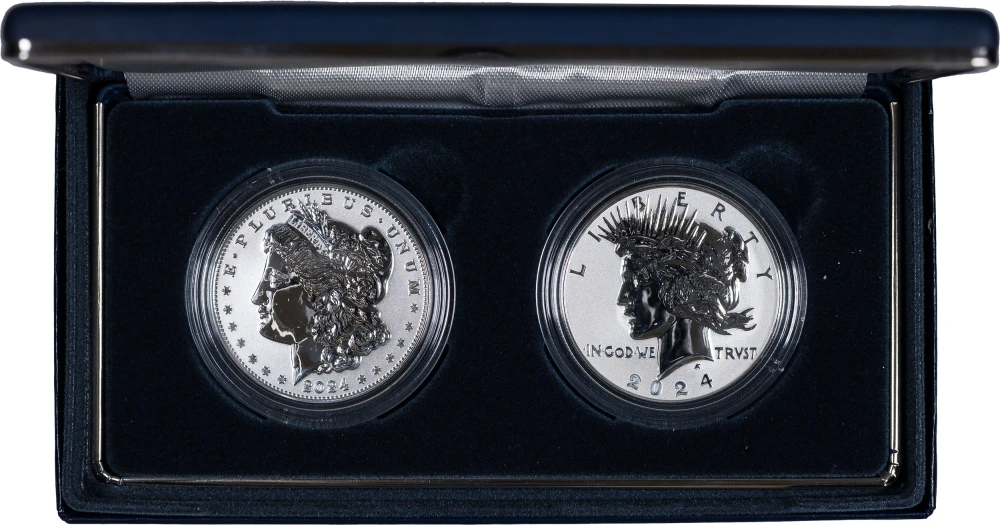 2024 Reverse Proof Morgan & Peace Set