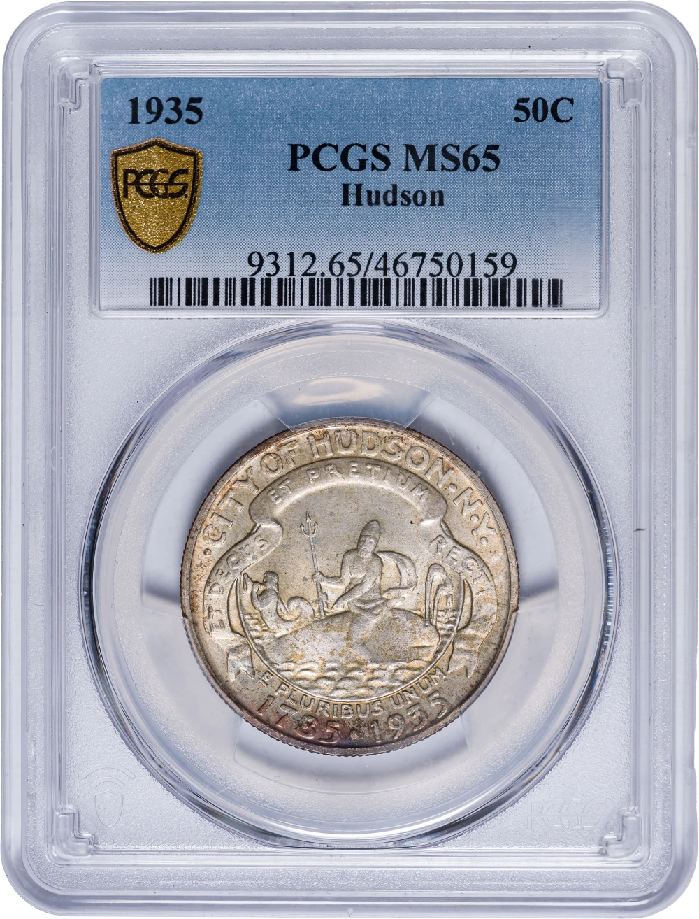 PCGS MS-65 1935 Hudson Half Dollar