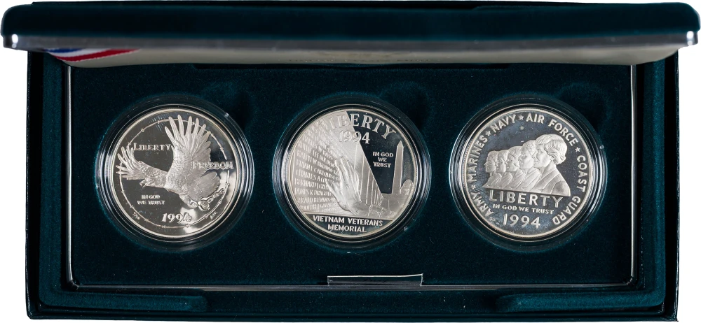Gem Proof 1994 Veterans Proof Set