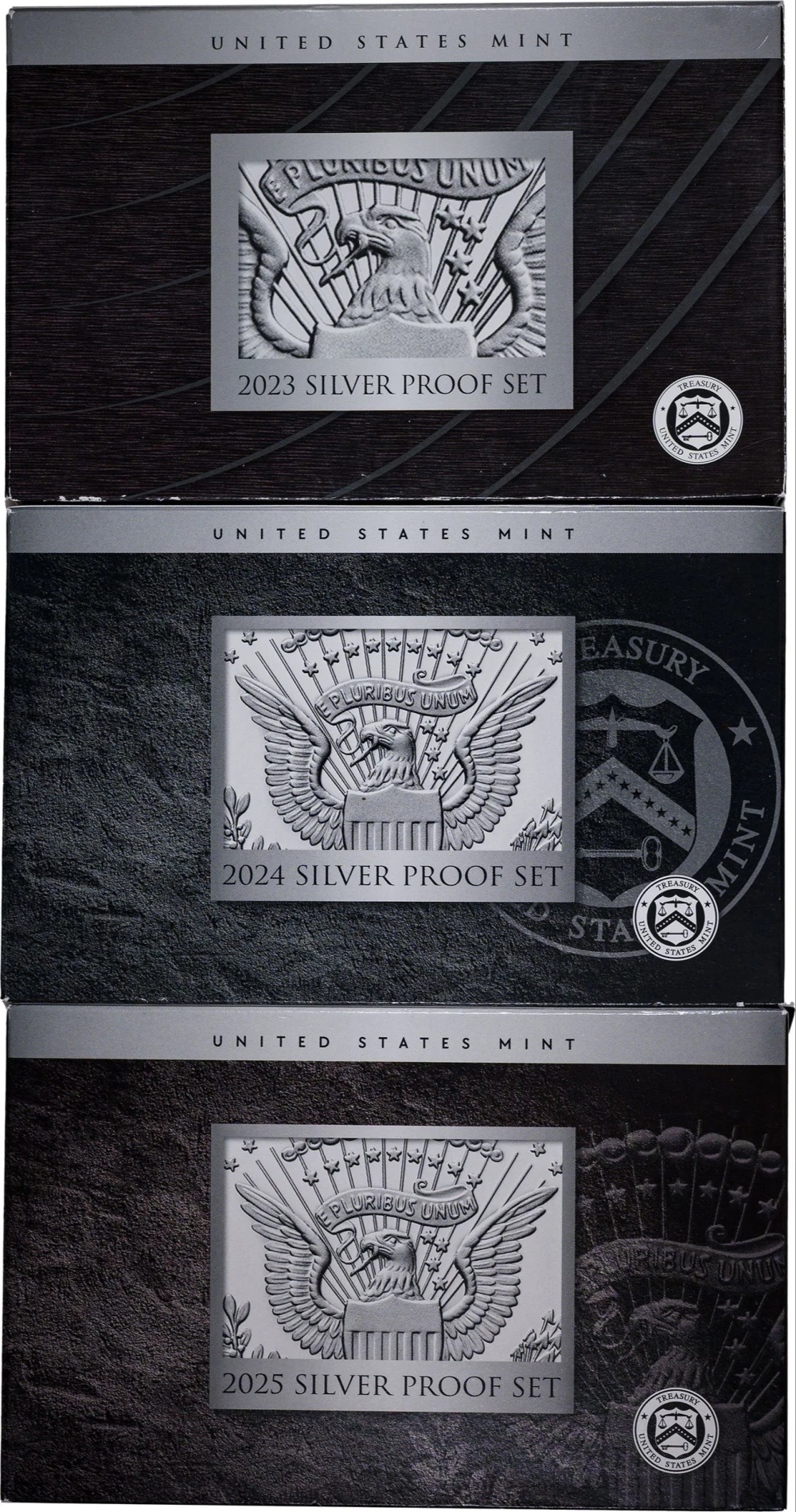2023-25 Silver Proof Set Trio