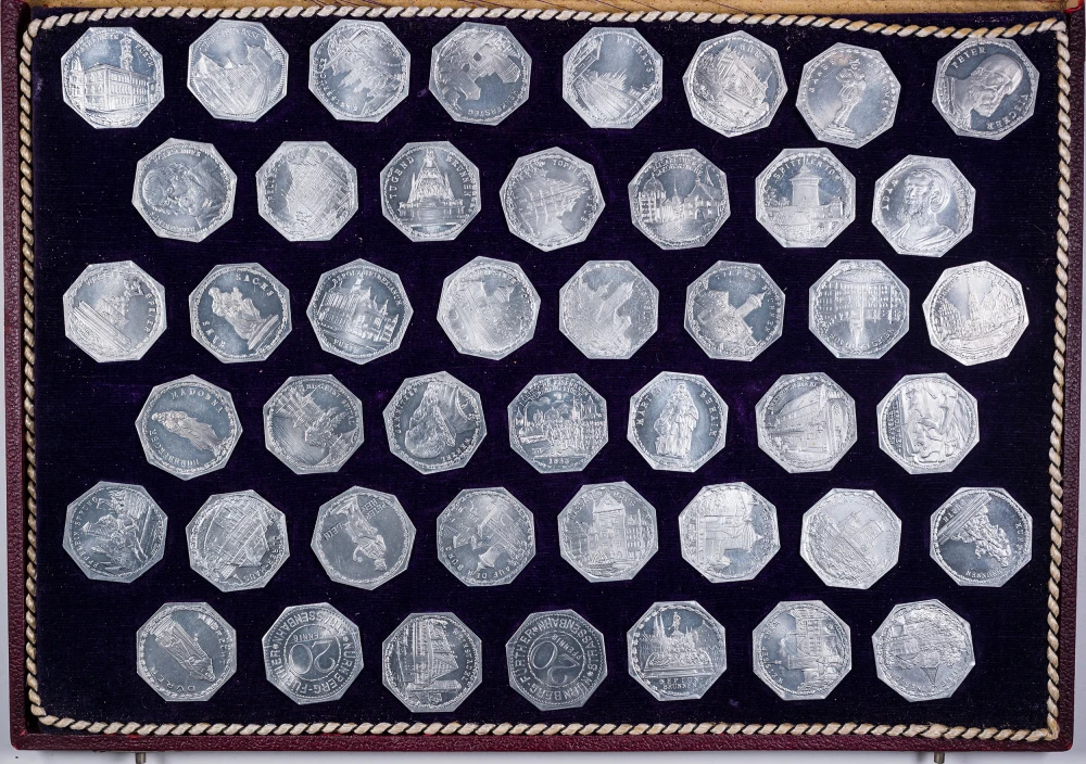 Germany. Nernburg. Aluminum Notgeld Tokens Set