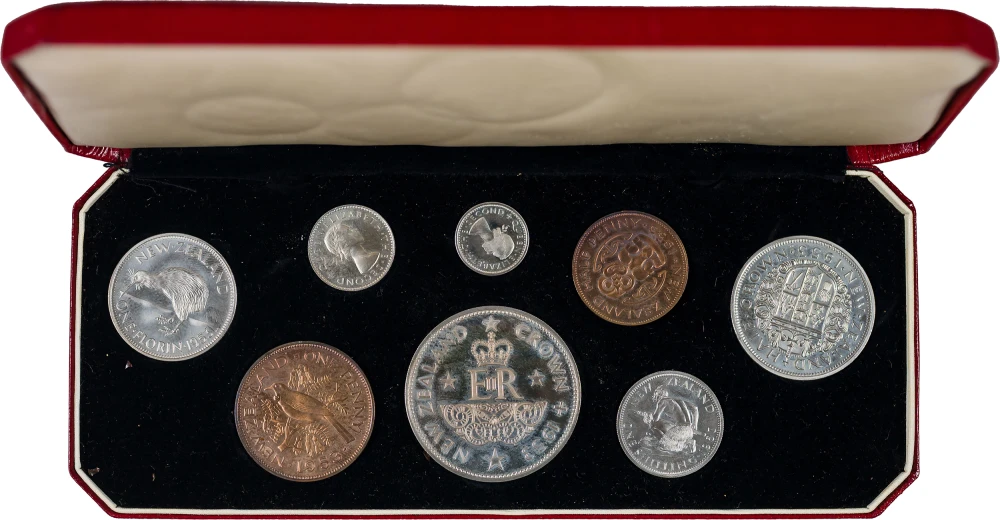 New Zealand. 1953 8 Piece Proof Set